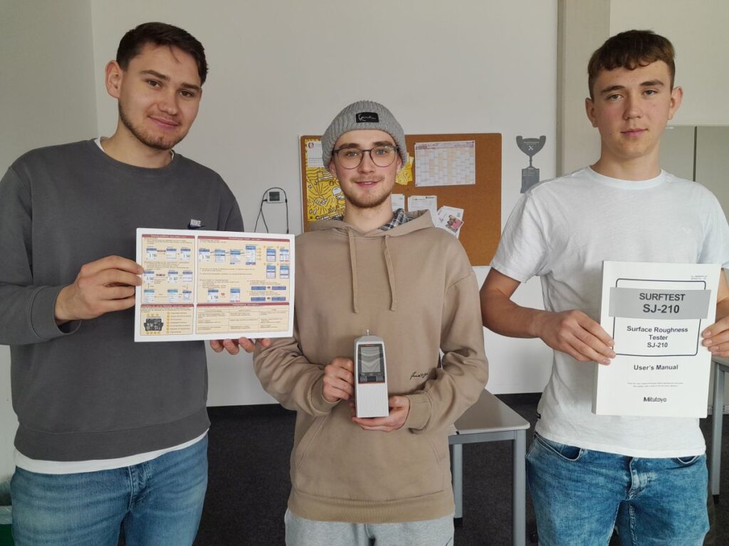 Tragbares Oberflächenrauheitsmessgerät – 0,001 μm Präzision, Messbereich 160 μm, Wiederaufladbar, Mit LCD Und USB